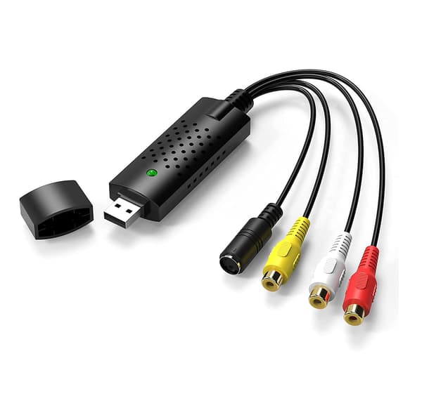 USB 2.0 Audio/Video-konverter digitaliserer og redigerer video fra alle