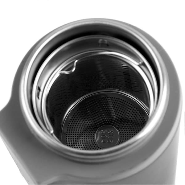Bilvarme Kopp Rustfritt Stål Universal LCD Intelligent Temperaturvisning 500ml 12?24V