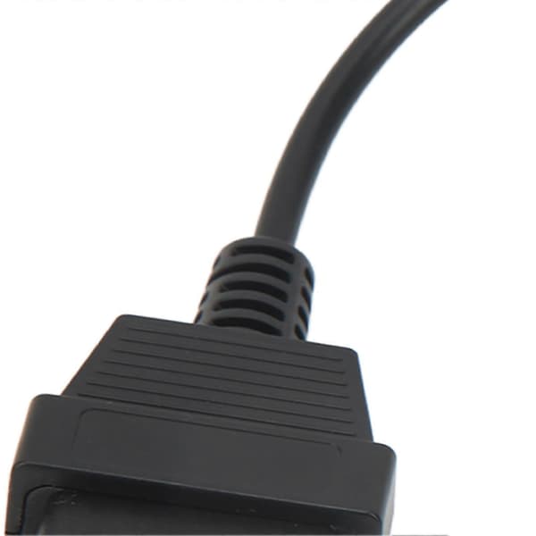 OBD II Adapterkabel 20-pinners til OBD2-kontakt Rund Diagnostisk Skannerverktøykabel