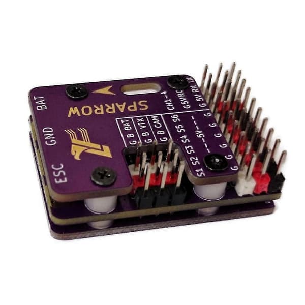 Lefei Sparrow 2-OSD Flygkontroller Gyrostabilisering Återvänd Hem Stöd SBUS PPM PWM IBUS CRSF