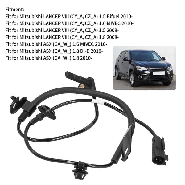 ABS hjulhastighetssensor foran høyre 4670A576 Erstatning Passer for Mitsubishi ASX Lancer VIII