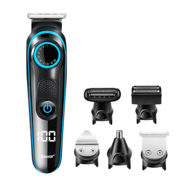 ##/Rakset för män, multifunktionell trimmer, professionell hårklippare##/