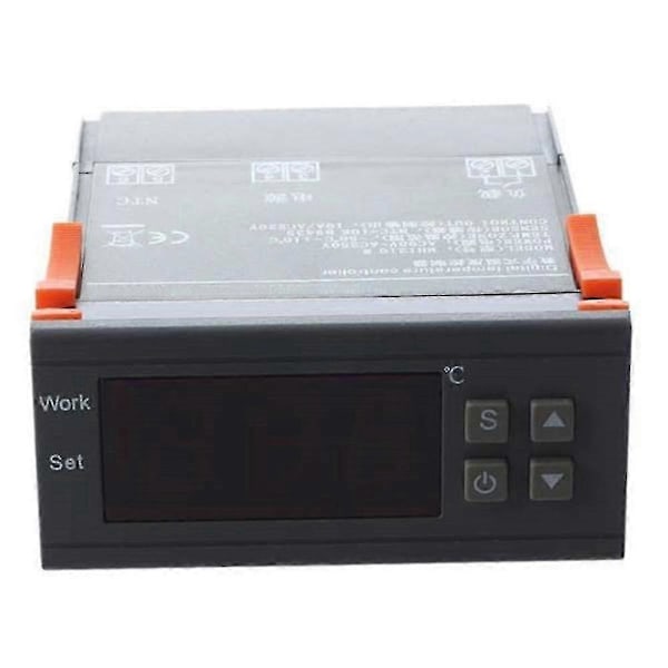 MH1210W Digital Temperaturkontroller AC90-250V 10A 220V Termostatregulator med Sensor, Oppvarming