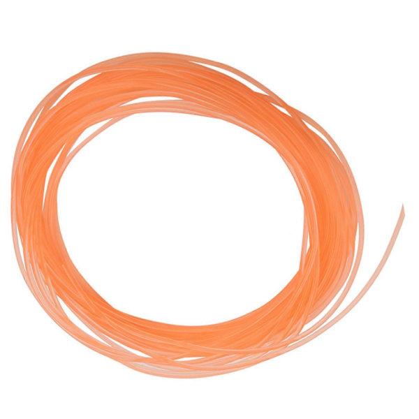 Oransje Glatt PU Polyuretan Rundreim for Drivtransmisjon (2mm*10m)