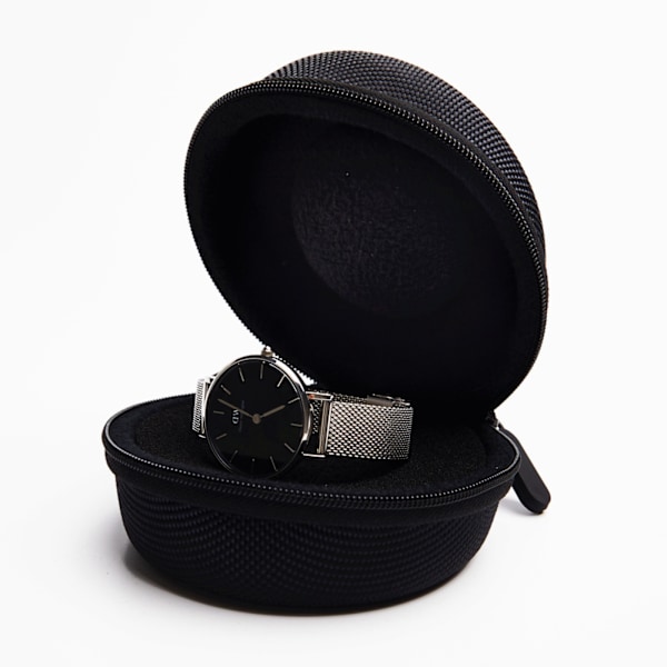 ##/stycke reseväska för klocka med blixtlås##/