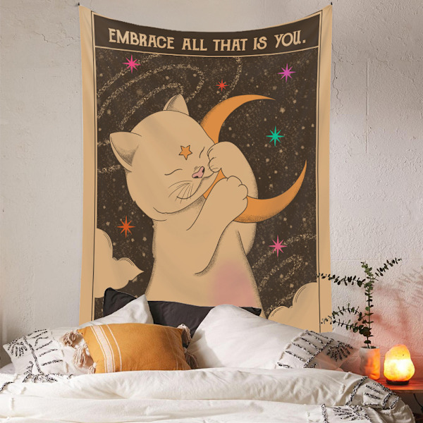 150×200cm Baggrundstapet Kat - Katte, Dekorativt tapet