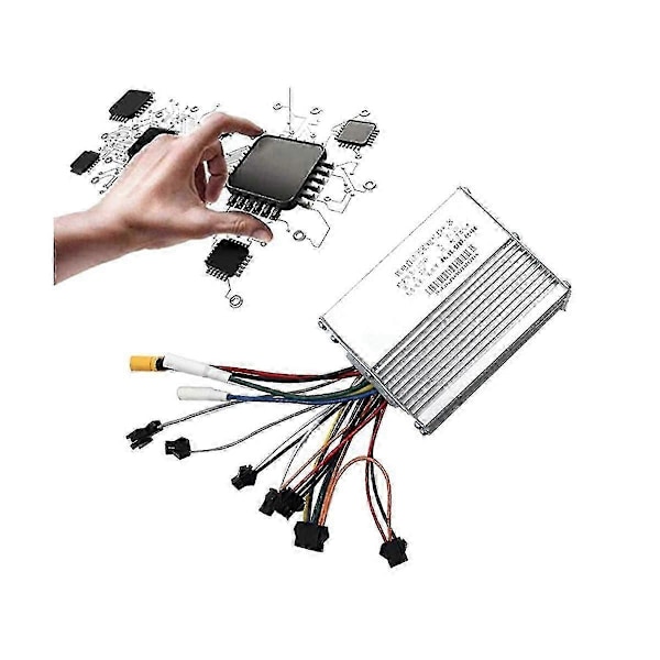 För Jp 52v 25a Kontroller Borstlös Motor+36-60v Instrumentbräda Mätare Kit För Jp Elektrisk