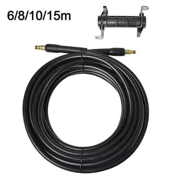 Högtryck Biltvätt Vattenrengöring Förlängningsslang för Karcher Rengörare 8M with Connector
