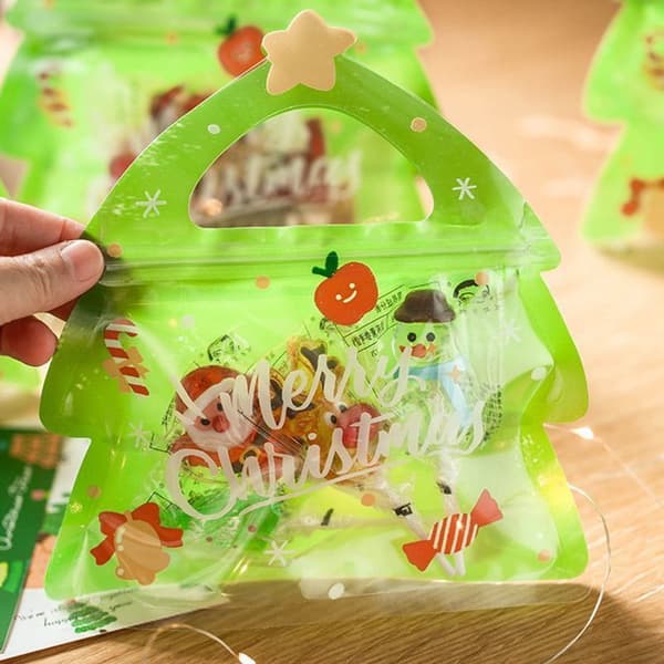 ##/4-pack Julgodis, Kakor & Snacks Förpackningar, 18.5x7x21cm##/