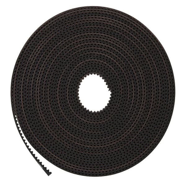 GT26mm Gummi Kamrem Hög Hållfasthet Flexibel Halkfri Synkronrem Svart (5m 16.4ft)