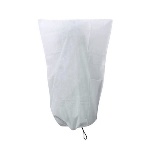 Frostskydd Växtskydd med Dragsko Non Woven Tyg Vinter Vikbar Växtskyddspåse Trädgårdstillbehör XL