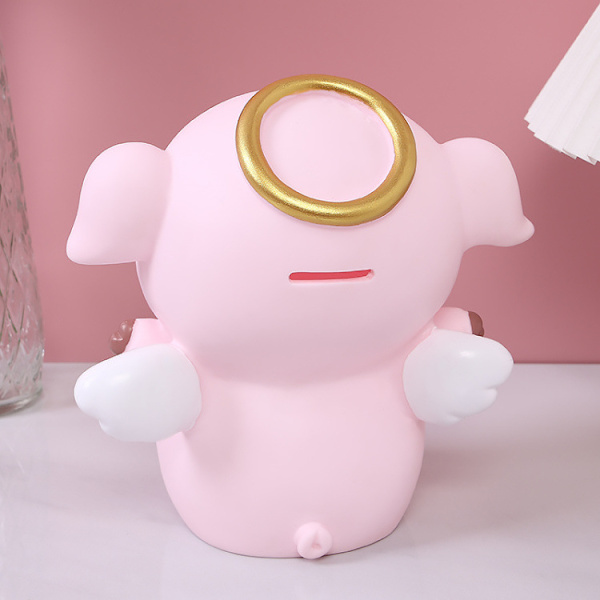 ##/Säästöpossu Lasten Syntymäpäivälahja Pöytäkoriste Statue Deko##/