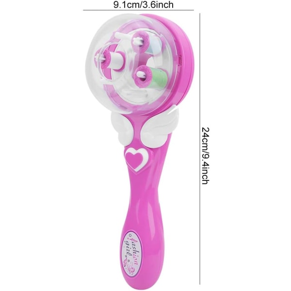 Elektrisk Hårflätare (Rosa) Bärbar Leksak Twistande Flätare Styling