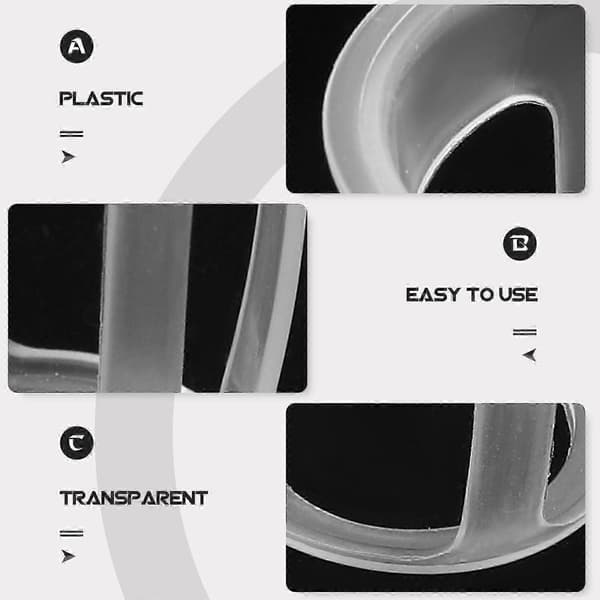 100 st Slitsade Nätkrukor Planteringskoppar Plast Återanvändbara Nätkrukor Små Planteringskorgar