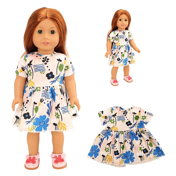 Barbie modekostume, 1 stk, 1 dukketilbehør, til børn fra 3 år
