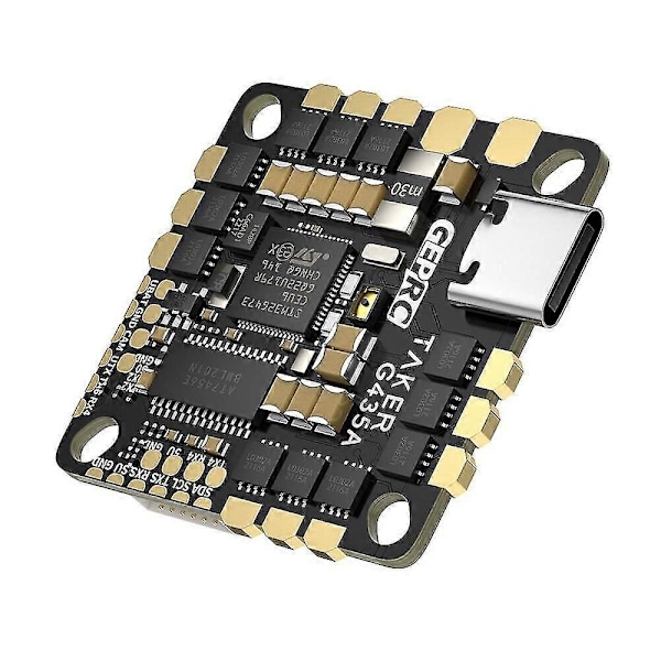 25.5x25.5mm GEPRC TAKER G4 35A AIO Flygkontroller 4in1 ESC 24S för Cinelog25 V2 FPV RC Racing Dro