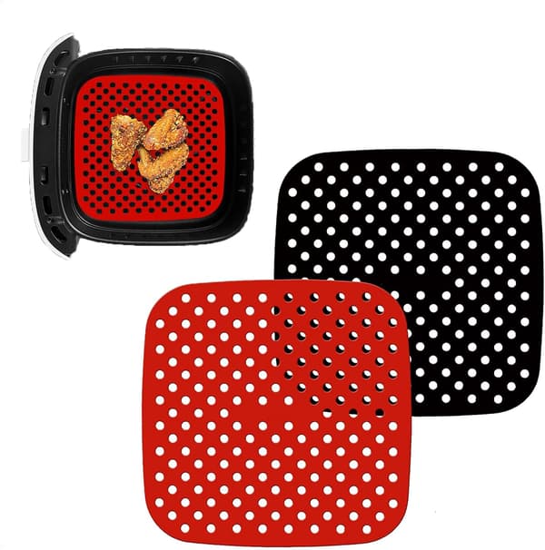 Air Fryer-Foder, Tillbehör till Air Fryer, 2 st 8,5 tum
