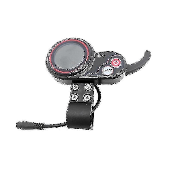 QS-S4 48V-60V Tumgas LCD-skärmmätare för Zero 8 9 10 8X 10X Elscooter 6PIN Display Tillbehör