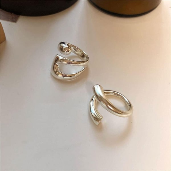 ##/2 damringar i vintage punk-stil##/