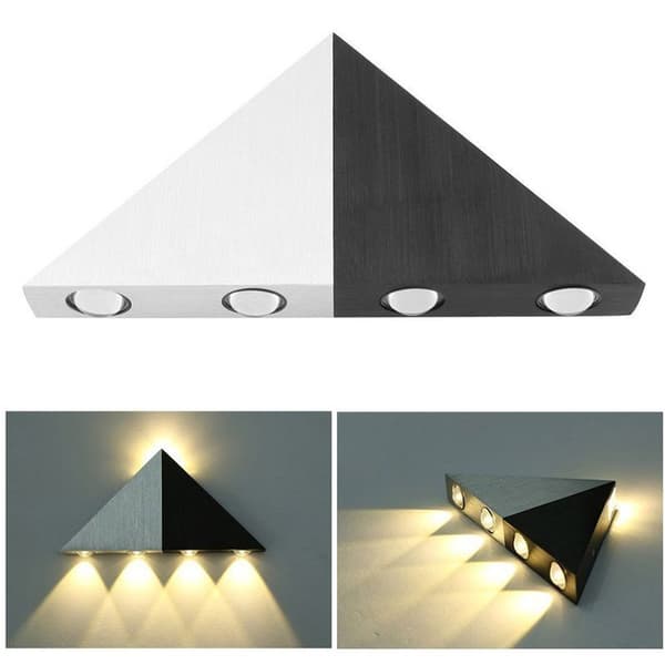5W LED Vegglampe Innendørs Trekantlampe Original Design Moderne Al
