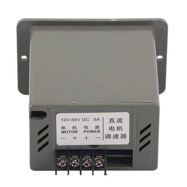 DC Motor Varvtalsregulator Kontrollbrytare CW/CCW 12V/24V/36V/48V 6A