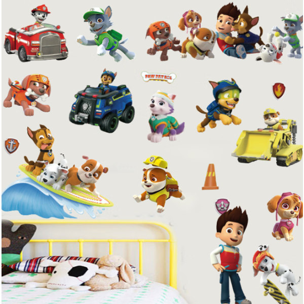 Wall Stickers Patrol Wall Stickers Mural Decals for Bedroom Livin