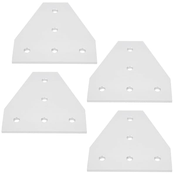 203040 T-formet Samlingsplade Aluminiumlegering 5? Hul Samlingsbeslag til Aluminiumprofil 3030T