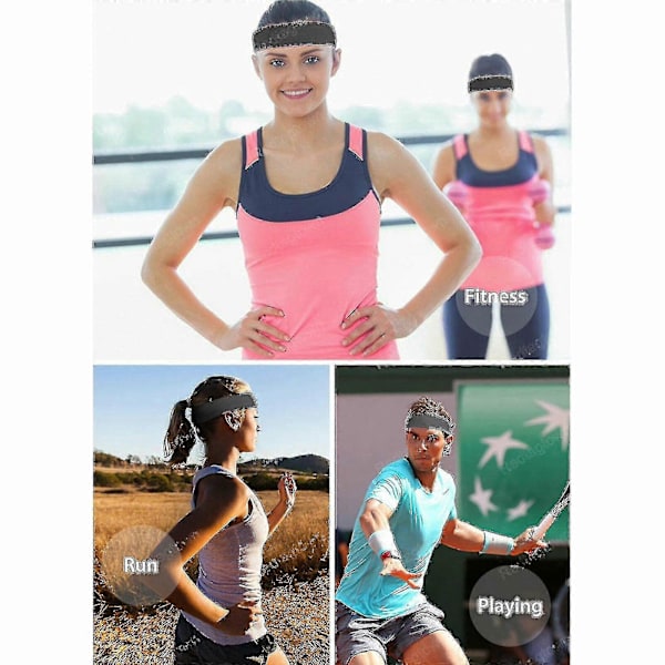 Sportshodebånd Yoga Hodebånd lightpink