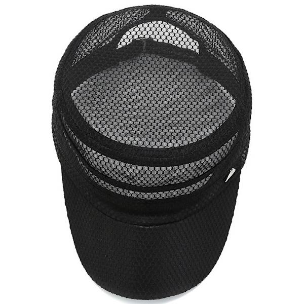 /#/Sommerhette for menn Hurtigtørkende caps Golf caps Flat caps Pustende caps Justerbar solhatt for sykling Fotturer Fiske Jakt/#/