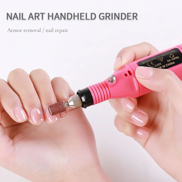 ##/Elektriska Nagelfilar - Nagelfräsmaskin för Akryl- och Gelnaglar USB Nagelfilar##/