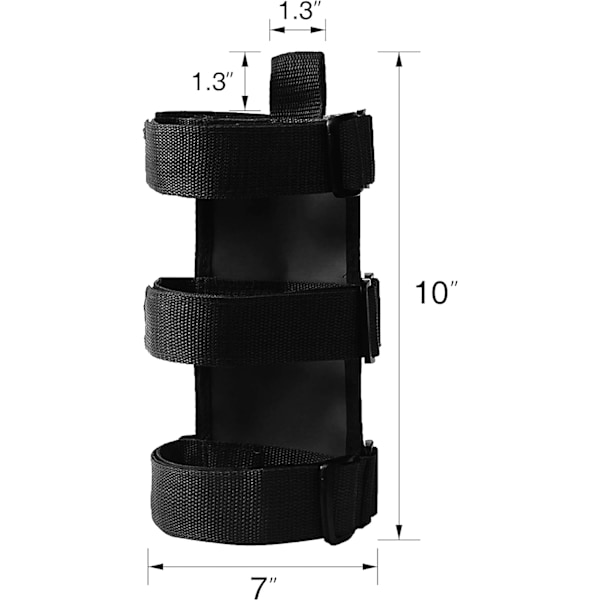 Brannsikkerhetsutstyrholder for Rullestenger - Justerbar, Sikker, Enkel