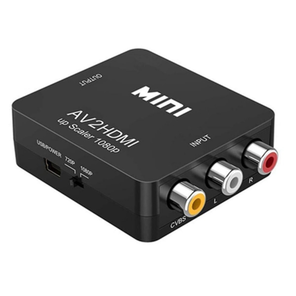 ##/RCA till HDMI AV till HDMI-adapter 1080P HDMI RCA-adapter Audio Video##/