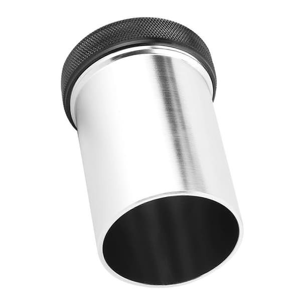 2in Aluminiumslegering Svejs-på-påfyldningsstuds og låg Brændstoftank Dele Bil Ombygning Sort