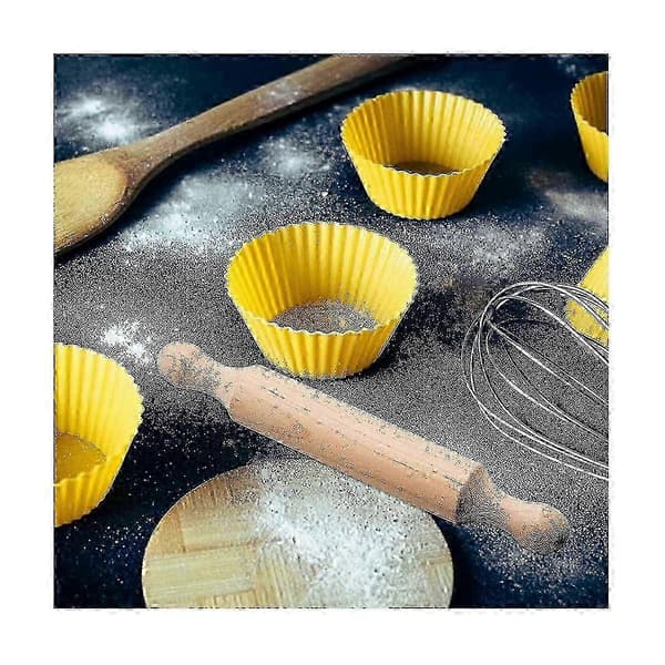 20 stk. Mini kjevle i tre, 15 cm lang, kjøkkenkjevle for baking, liten deigrulle i tre