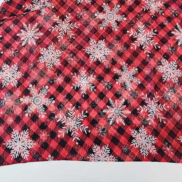 ##/Sjal, julrutor med snöflingor, 180*90cm##/