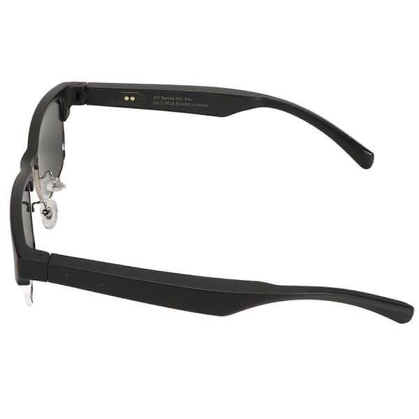 Bluetooth Glasögon Benledning Stereo IPX5 Vattentät HD Samtal Touch Kontroll Trådlösa Smarta Glasögon för Sport S Silver