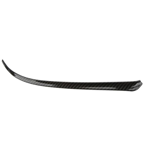 2 stk. Sidespeiltrim ABS Karbonfiberfarge Vingespeil Stripe Erstatning for GR Supra A90 2019?2022