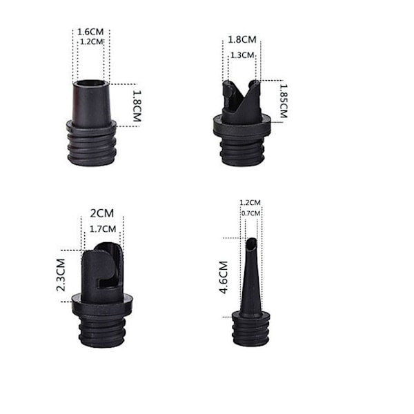 Uppblåsbar SUP-Pumpadapter Paddelbräda Kompressor Pumpadapter,