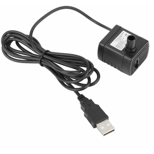 (180L/H) Mini USB DC dränkbar fontänpump för akvarium, hydr