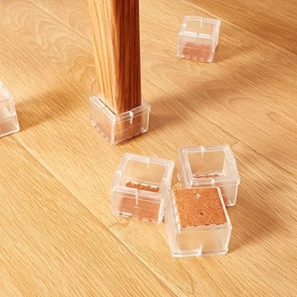 1kpl silikoniset tuolin jalkalattiasuojat, halkaisija 48 mm pöytä Le