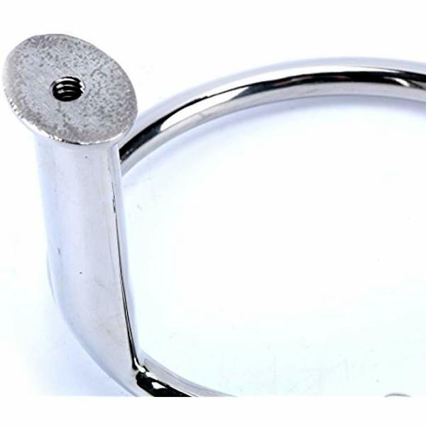Veneen kaksoisrengaskupinpidin avoin rengasdesign kiillotettu 316 Marine