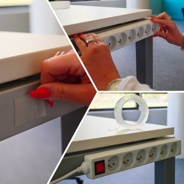 3M Ekstra Sterk Dobbeltsidig Limtape Multi-Purpose Avtakbar