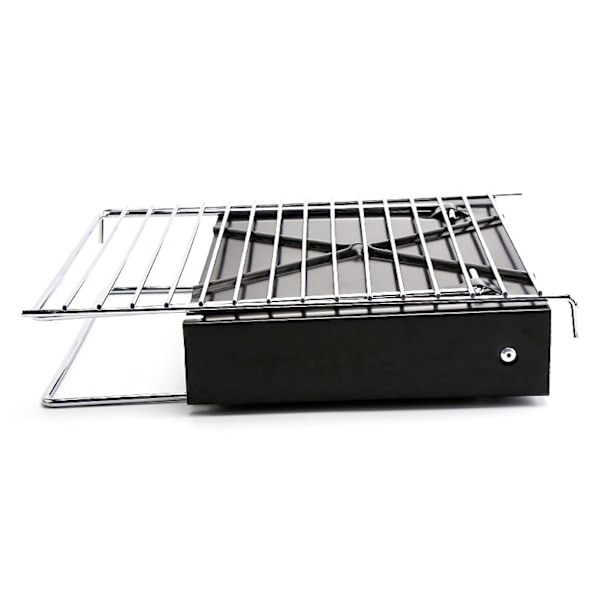 ##/Bærbar Kullgrill, Sammenleggbar Kullgrill for Piknik##/