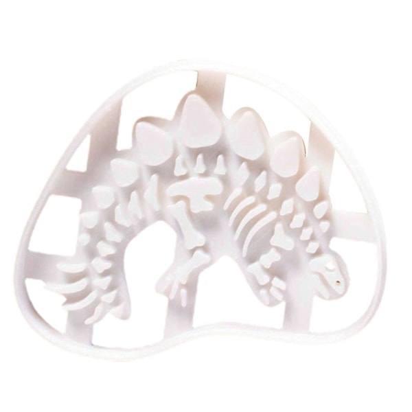 Bakeverktøy Non-stick Gjenbrukbare Lett å Rengjøre DIY Plast Dinosaur Kjeksformer for Baking C