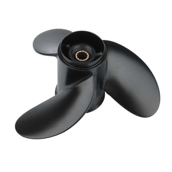 Utombordsmotorpropeller för Tohatsu Mercury 8Hp 9.9Hp 8.5x9 Båt Skruv 3 Blad 12 Spline Marinmotor