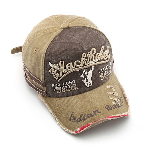 Sommercap Vintage Bomuld Baseball Cap Unisex Distressed Sna