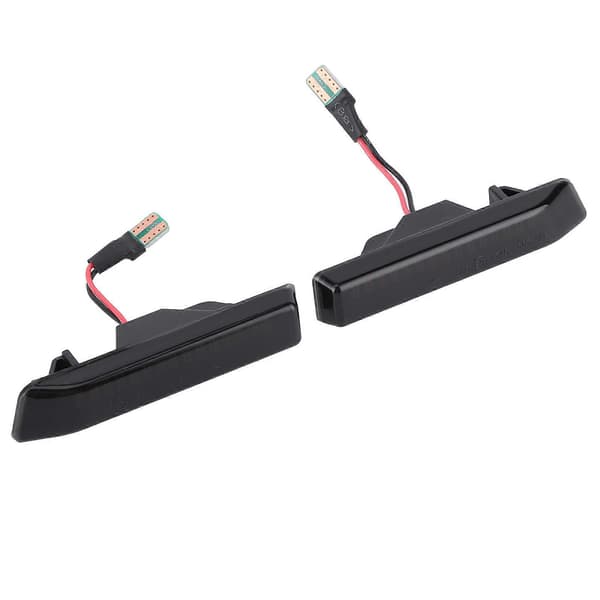 2 stk. LED sidemarkeringslys blinklys Passer for 3-serie E36 X5 E53 Stålblink