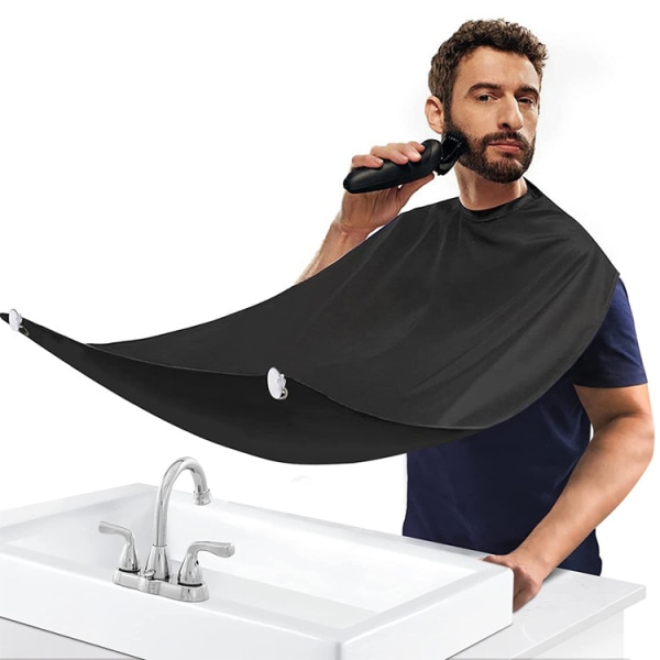 ##/4PCS Beard Apron Shaving Cape Waterproof Grooming Cloth Non-Stick with 2 Suction Cups Ideal as a Gift for Men##/