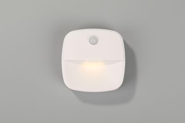 Hvide Varme LED Natlys, 5 Lysstyrke Niveau Automatisk