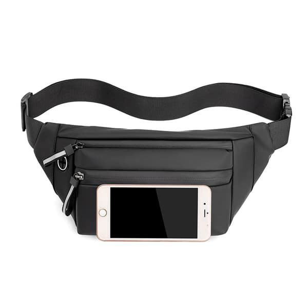 ##/Axelremsväska Unisex Bältesväska Vattentät Handsfree Midjeväska##/